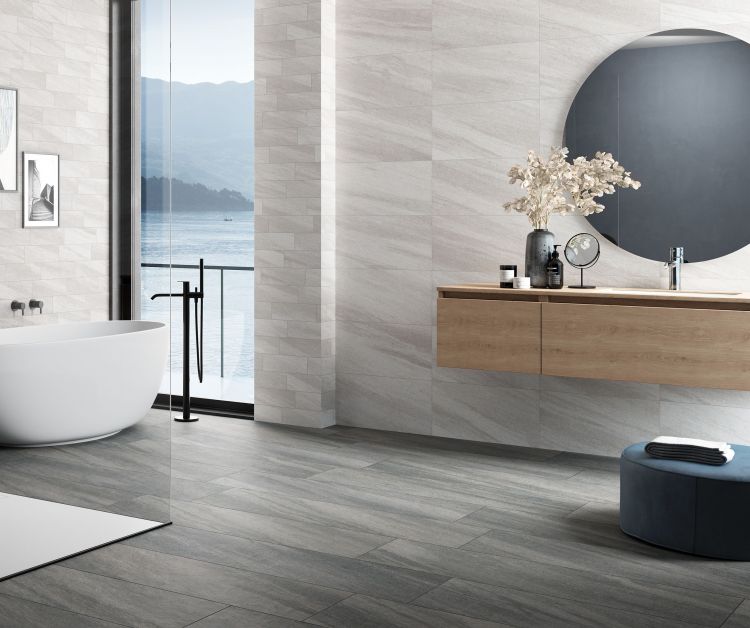HQT Quartzite 8 - Dark Grey 24 x 48